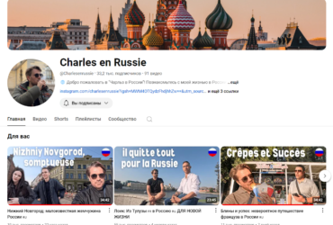 Charles en Russie