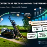 Контекстная реклама фирмы по бурению скважин